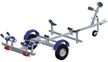 Remolque Neumático SUNWAY SW225PN12 1 Eje PTAC 360 kg