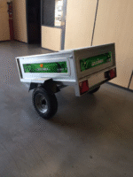 Remolque Galvanizado 1 Eje 125x100 400 kg - Imagen 3